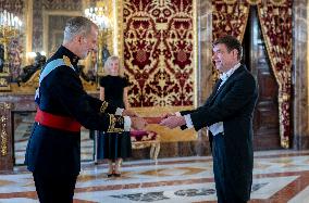 The King Receives Ambassadors - Spain