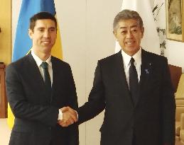 Japan, Moldova foreign ministers meet in Tokyo