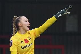 West Ham United Women and Leicester City Women - Barclays FA Women's Spuer League