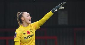 West Ham United Women and Leicester City Women - Barclays FA Women's Spuer League