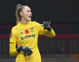 West Ham United Women and Leicester City Women - Barclays FA Women's Spuer League