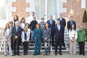 Queen Letizia In Audience - Madrid