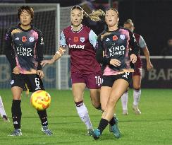 West Ham United Women and Leicester City Women - Barclays FA Women's Spuer League