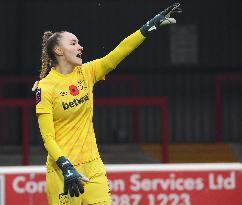 West Ham United Women and Leicester City Women - Barclays FA Women's Spuer League