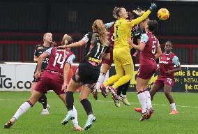 West Ham United Women and Leicester City Women - Barclays FA Women's Spuer League