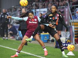 West Ham United Women and Leicester City Women - Barclays FA Women's Spuer League