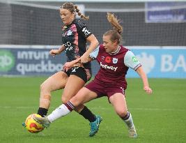 West Ham United Women and Leicester City Women - Barclays FA Women's Spuer League