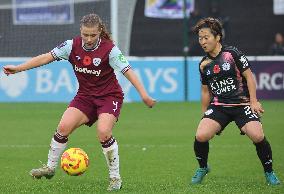 West Ham United Women and Leicester City Women - Barclays FA Women's Spuer League