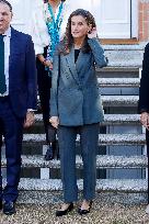 Queen Letizia In Audience - Madrid