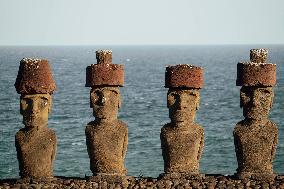 Moai Of Rapa Nui, Easter Island