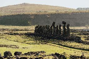 Moai Of Rapa Nui, Easter Island