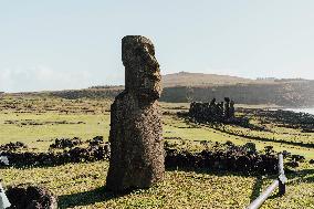 Moai Of Rapa Nui, Easter Island