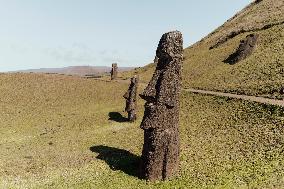 Moai Of Rapa Nui, Easter Island