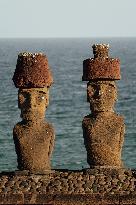 Moai Of Rapa Nui, Easter Island