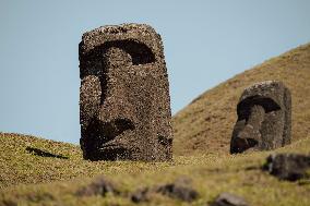 Moai Of Rapa Nui, Easter Island