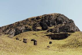 Moai Of Rapa Nui, Easter Island