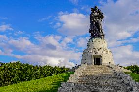 Soviet War Memorial In Treptower Park In Berlin