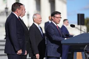 GOP Press Conference At Capitol