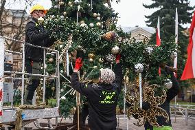 First Christmas Decorations In Poland