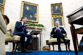 Joe Biden meets with Isaac Herzog - Washington