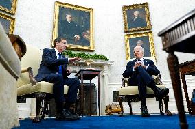 Joe Biden meets with Isaac Herzog - Washington