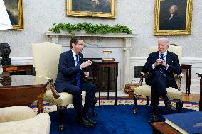 Joe Biden meets with Isaac Herzog - Washington