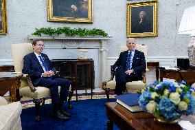 Joe Biden meets with Isaac Herzog - Washington