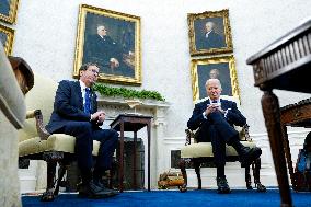 Joe Biden meets with Isaac Herzog - Washington