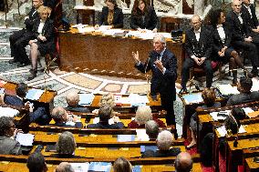 Questions to the government at the National Assembly - Paris