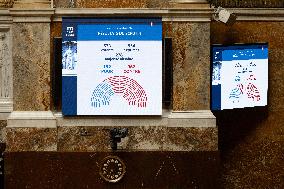 Voting of the draft finance bill for 2025 at the National Assembly - Paris