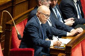 Voting of the draft finance bill for 2025 at the National Assembly - Paris