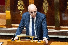 Voting of the draft finance bill for 2025 at the National Assembly - Paris