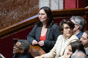 Voting of the draft finance bill for 2025 at the National Assembly - Paris