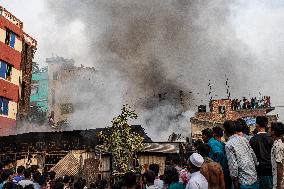 Fire At A Shoe Factory