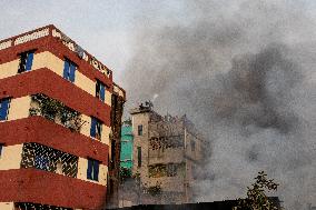 Fire At A Shoe Factory