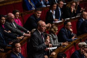 Question Time In The French Parliament