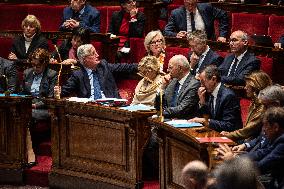 Question Time In The French Parliament