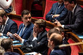 Question Time In The French Parliament