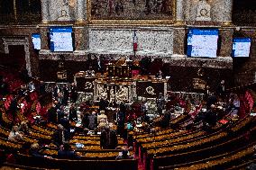 Question Time In The French Parliament