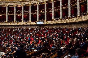 Question Time In The French Parliament