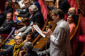 Question Time In The French Parliament