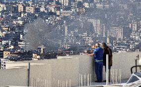 Israeli Airstrike Near Beirut