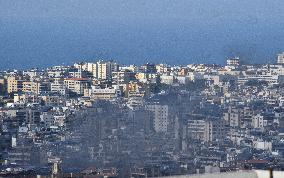 Israeli Airstrike Near Beirut