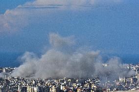 Israeli Airstrike Near Beirut