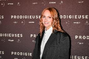 Preview of the film PRODIGIEUSES in Paris FA