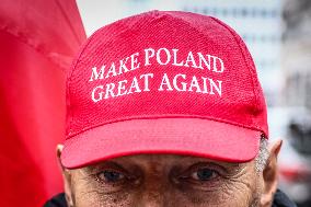 Independence Day March In Warsaw, Poland