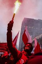 Independence Day March In Warsaw, Poland