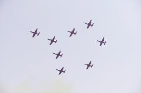 Red Falcon Air Demonstration Team Perform at Zhuhai  Air Show