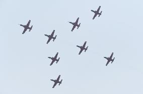 Red Falcon Air Demonstration Team Perform at Zhuhai  Air Show