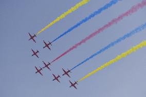 Red Falcon Air Demonstration Team Perform at Zhuhai  Air Show